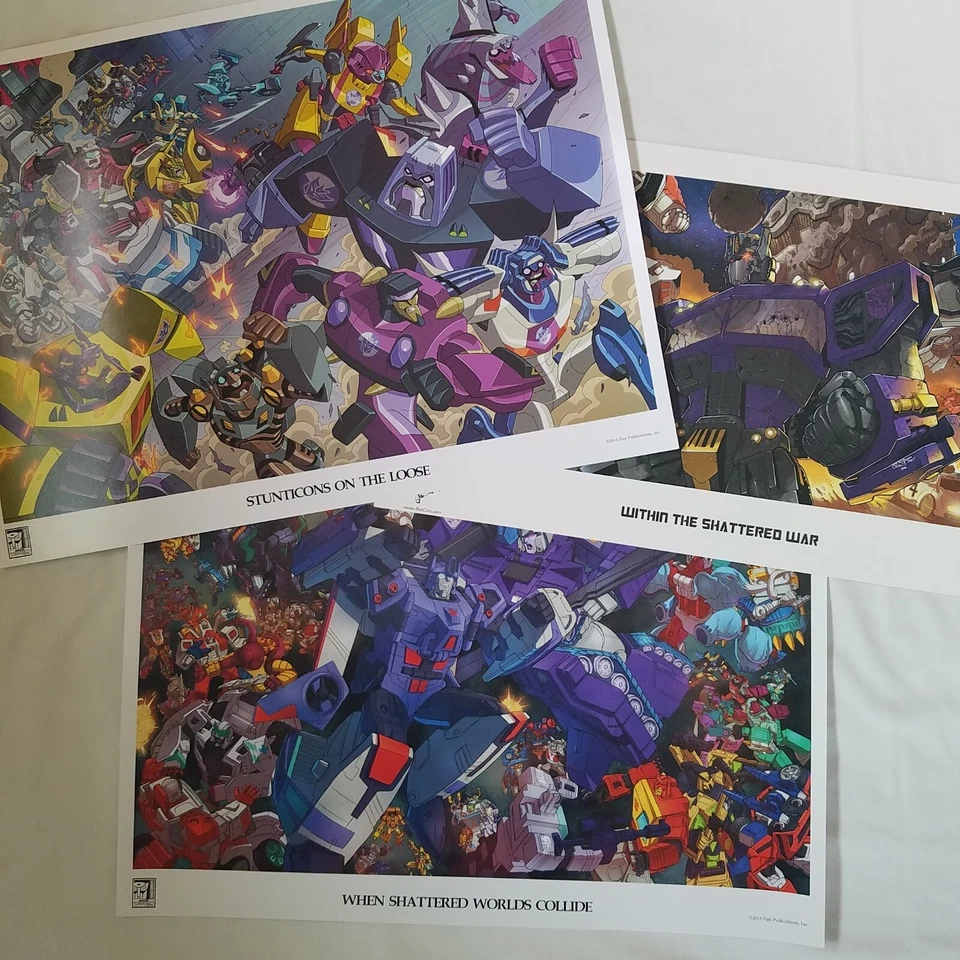 Litografías Transformers Botcon raras que elijas Foto 1 de 1