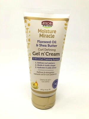AFRICAN PRIDE MOISTURE MIRACLE Gel n' Cream Curl Defining 170g - Image 1 of 2