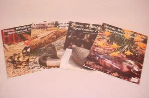 4 BACK ISSUES DECOY WILDLIFE ART & SPORTSMAN FESTIVAL MAGAZINE 1995 96 97 98 - Picture 1 of 1