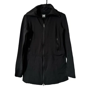 Columbia Softshelljacke Damen schwarz mit Kapuze Gr. S minimalistisch Outdoor - Bild 1 von 7