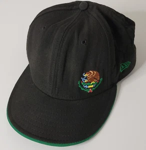Mexiko Cap New Era 59 Fifty schwarz Mütze mit Wappen und Flagge Mütze - Bild 1 von 11