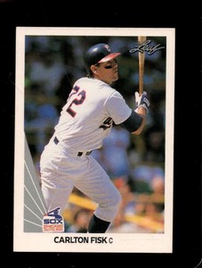1990 LEAF #10 CARLTON FISK NMMT WHITE SOX HOF *X74279
