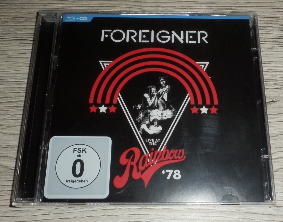 FOREIGNER Live at the Rainbow '78 CD+Blu-ray 2018 Eagle Vision ERBCD5380 NEU OVP - Bild 1 von 2