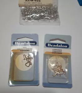 10mm Pinch Bails Gold And Silver Plated 160 Pcs Total. JL 420 - Picture 1 of 2