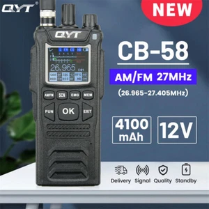 CB-58 4W talkie-walkie portable 27 MHz émetteur-récepteur portable AM/FM CB radio 40CH - Photo 1/10