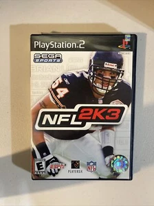 NFL 2K3 (Sony PlayStation 2, 2002) - European Version - Picture 1 of 2