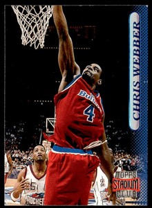 1996 Stadium Club #65 Chris Webber   Basketball