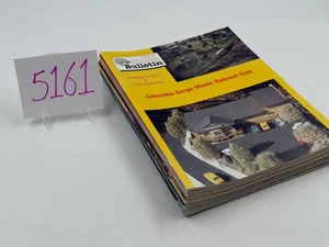 Vintage National Model Railroad Association NMRA Bulletin - 1984 12 Issues - Picture 1 of 13