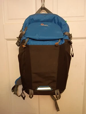 Lowepro Photo Active BP 200 AW Backpack Blue & Black - Image 1 of 4