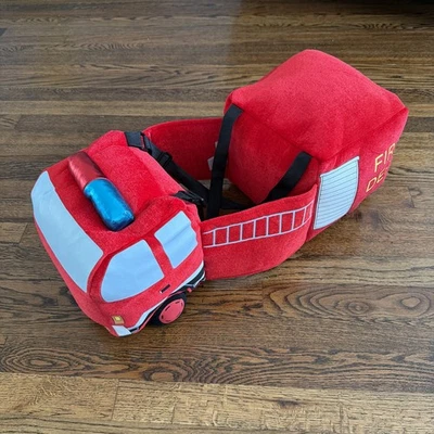 I Want To Be Niños Juego Disfraz 3D Camión de Bomberos Luces Sonidos Niño 3-7 Años Foto 1 de 4