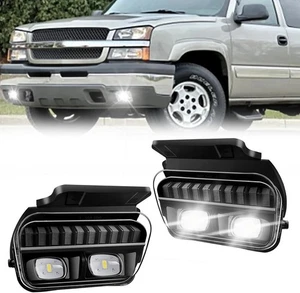 Nebelscheinwerfer kompatibel mit 2003 2004 2005 2006 2007 Chevy Silverado alle LED - Bild 1 von 9