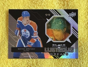 WAYNE GRETZKY 🔥HOF🔥2012-13 UD BLACK DIAMOND GLÄNZENDE GRÖSSEN SILBERFOLIE - Bild 1 von 2