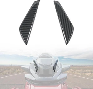 SAUTVS Front Windscreen Trims for Spyder RT 20-25, Carbon Fiber Pattern - Picture 1 of 9