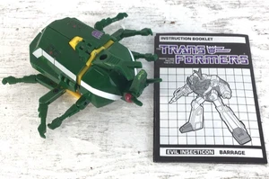 Hasbro 1985 G1 Transformers Evil Insecticon Barrage Damaged w/ Instructions - Picture 1 of 8