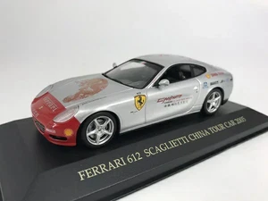 IXO 1/43 Ferrari 612 Scaglietti China Tour Car 2005 Silver FER039 Model Car - Picture 1 of 1