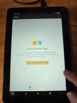 Amazon Fire HD 8-Tablet, 8-ZOLL-HD-DISPLAY, 64 GB, Schwarz - Bild 1 von 4