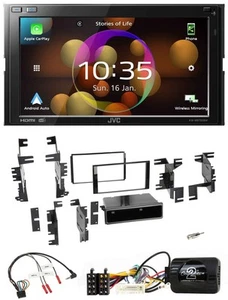 JVC DAB Lenkrad 2DIN Bluetooth USB Autoradio für Nissan Quest Titan Versa Note X - Bild 1 von 11