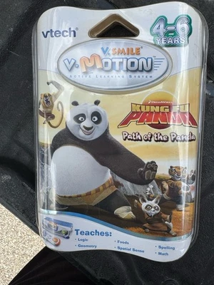 Vtech V. Smile V-Motion Active Learning System Kung Fu Panda Path Of The Panda - Image 1 of 4