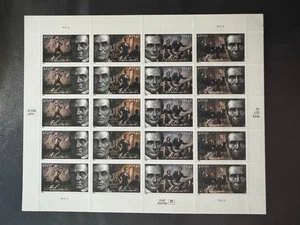 Scott #4380-4383 Abraham Lincoln Pane of 20 42¢ Stamps (2009) - Picture 1 of 1