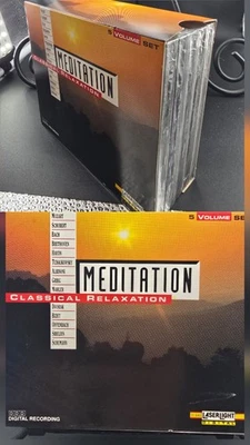 Vintage Meditation: Classical Relaxation 5 Volume Set LaserLight NEW SEALED - Image 1 of 4