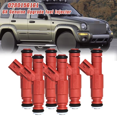 6x Inyectores de combustible nuevos para Jeep Liberty 2002-2003 3,7 L V6 0280156161 Foto 1 de 4