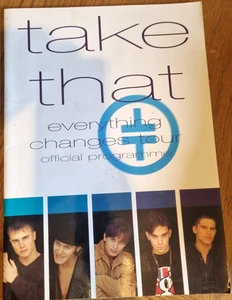 Take That – Everything Changes UK Tour Programme - Picture 1 of 9