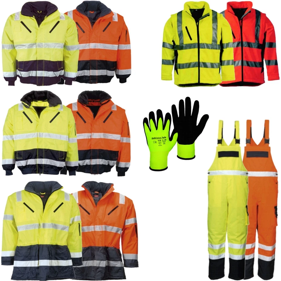 Pilotenjacke Warnschutzjacke Winterjacke Arbeitsjacke Latzhose Softshelljacke - Bild 1 von 1