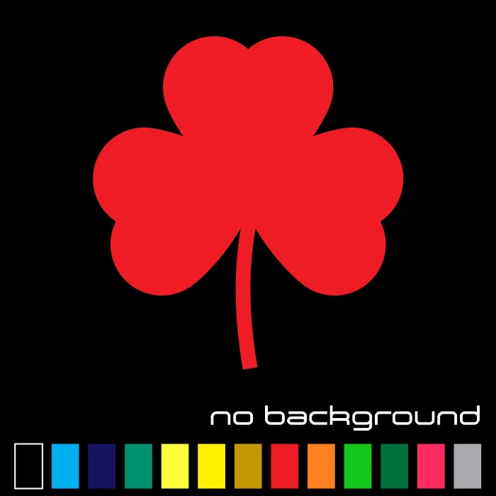 Calcomanía de vinilo adhesiva de trébol - trébol irlandés Lucky Ireland hoja pared ventana coche Foto 1 de 1