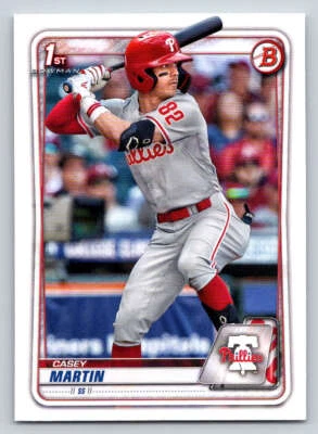 2020 Bowman Draft 1st Edition #BD73 Casey Martin (ref 214764) - Image 1 of 2