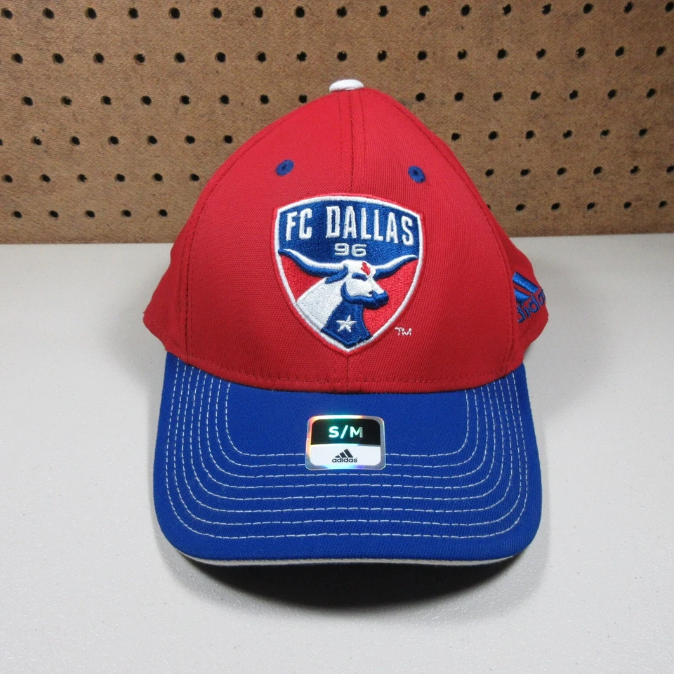 adidas mens FC Dallas nylon  MLS soccer hat S  EUC - Изображение 1 из 4