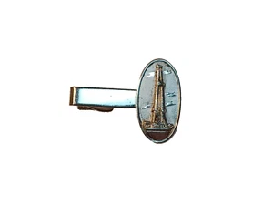 Silver Tone The New Oil Field Tie Clip By IDECO JRR16 - Picture 1 of 5