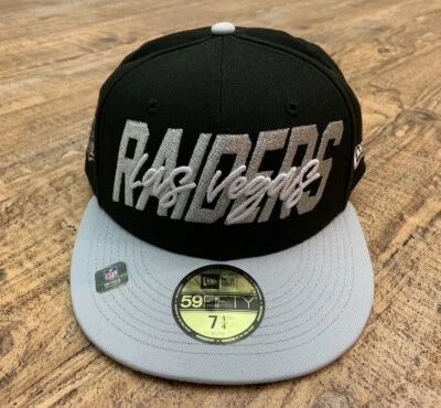 Gorra ajustada New Era Las Vegas Raiders 59Fifty 2022 NFL Draft 7 1/2 Foto 1 de 4
