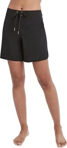 Nautica Damen Standard solide 9" Kern Stretch Boardshorts mit verstellbarem Bund - Bild 1 von 3