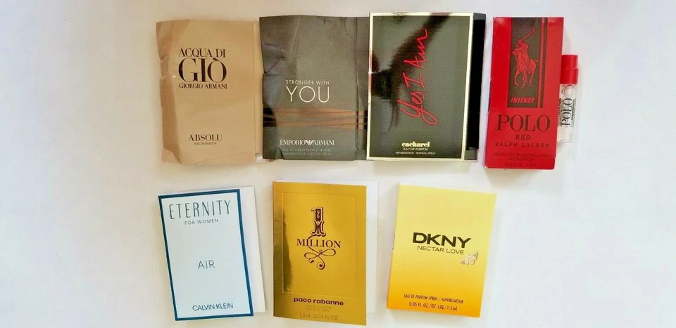 Lote de 8 Muestra Perfume Belleza Spray Nuevo Foto 1 de 1