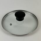 T-Fal Steel Rimmed Vented Glass Replacement Lid 7" Inner Rim 7 1/2" Outer