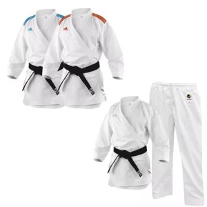 Adidas Adi-Zero Kumite Karate Uniform WKF Approved Lightweight 4.5oz Karate Suit - Picture 1 of 7