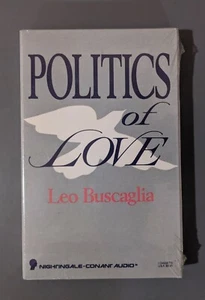 Politics of Love by Leo Buscaglia Audio Cassette Brand New Sealed - Picture 1 of 2