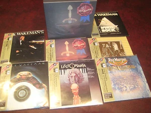 RICK WAKEMAN 7 REPLICA'S JAPAN RARE ROCK LEGENDS SERIES VERIFYING OBI CD BOXSET - Picture 1 of 1