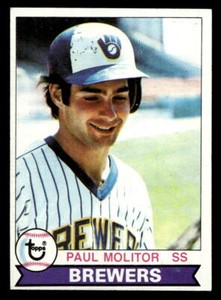 Paul Molitor Milwaukee Brewers  1979 Topps #24