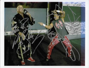 *RIC FLAIR*SHAWN MICHAELS*FIRMADO*AUTOGRAFIADO*FOTO*WWE*8,5 X 11* Certificado de autenticidad* - Imagen 1 de 2