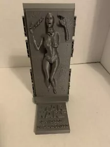 3D-gedruckte Star Wars Prinzessin Leia in Karbonit Statue etwa 3,75 Zoll groß - Bild 1 von 3