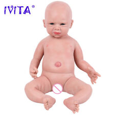 Popular Boy Newborn 20"Full Body Silicone Lifelike Reborn Baby Doll Prematur