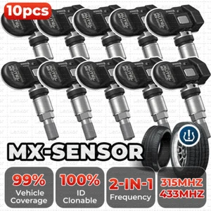 Autel MX-Sensor 315MHz & 433MHz TPMS Universal Programmable Sensor-Metal Valve - Picture 1 of 15