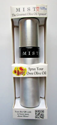 MISTO Brushed Aluminum Olive Oil Sprayer NEW - Image 1 of 4