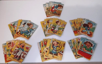 ancien jeu des 7 familles 1920 1930 manque 2 cartes - Photo 1/4