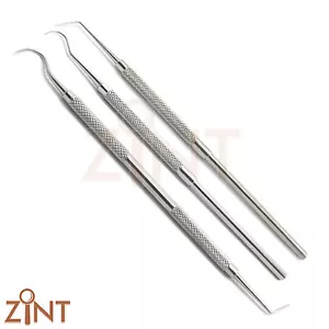 Periodontal Endo Dental Tartar Calculus Explorer 23 Probe Hook Diagnostic Tooth - Picture 1 of 4