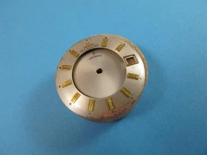 LECOULTRE 911 MEMODATE ALARM WATCH DIAL SET FOR YELLOW CASE - Picture 1 of 7