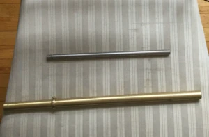29" TWO PIECE BRASS ROD & LOCKING RING FOR LARGE or STANDARD WEATHERVANES - Picture 1 of 2