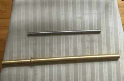 29" TWO PIECE BRASS ROD & LOCKING RING FOR LARGE or STANDARD WEATHERVANES - Image 1 of 2