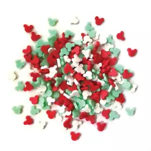 Buttons Galore Sprinkletz Embellishments ~ MERRY MOUSE EARS ~ NK151~Shaker Card - Picture 1 of 2